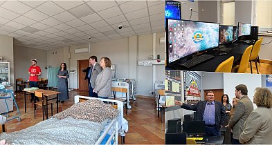 Władze powiatu w ANSGK. System Jaśmin i nowoczesne symulacje dla ratowników