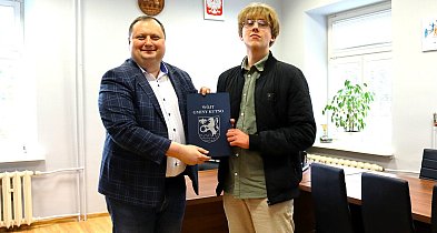Jakub Jażdżewski doceniony przez wójta za sukces na mistrzostwach Polski