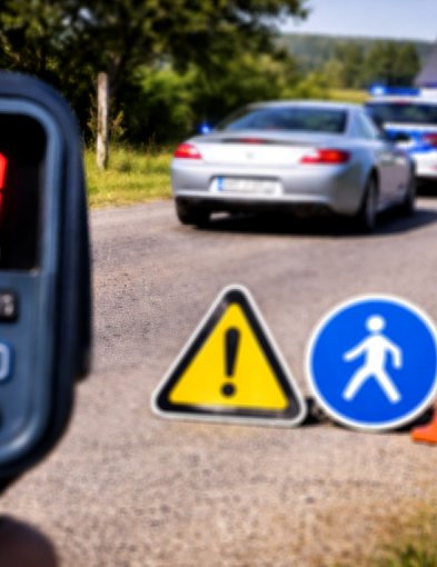 Pirat drogowy zatrzymany. 123 km/k w terenie zabudowanym