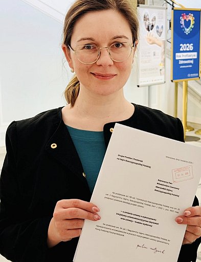 Rzadki kompromis w Sejmie. Paulina Matysiak z projektem ustawy