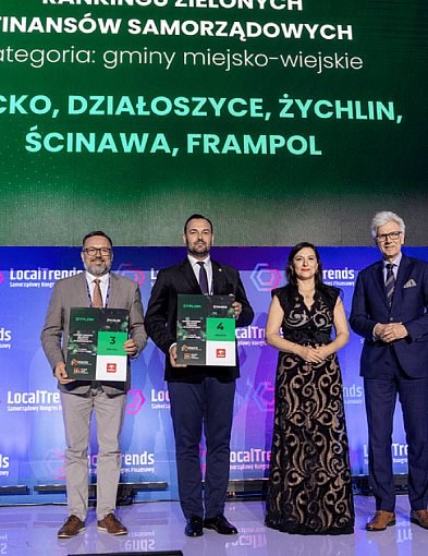Żychlin w TOP 3 w Polsce! Zielone finanse opłacają się