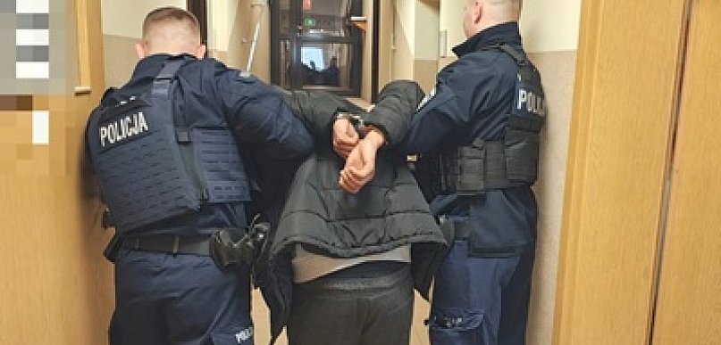 Zatrzymano napastnika kobiety. To 28-letni Kolumbijczyk