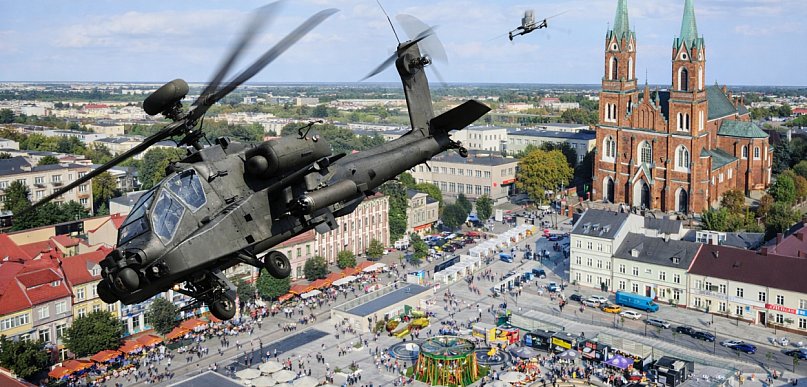 Ważny komunikat dla mieszkańców Kutna: pojawią się śmigłowce i drony