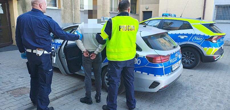 Polowanie na włamywacza w Kutnie zakończone zatrzymaniem