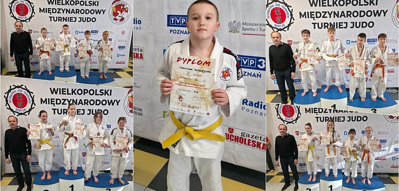 Wielki sukces judoków z Kutna. Cztery medale na prestiżowym turnieju