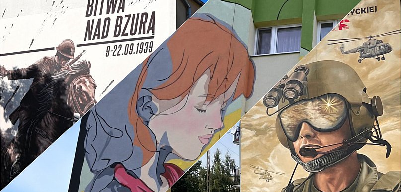Historia Łęczycy na elewacjach kamienic. Miasto stawia na edukacyjne murale