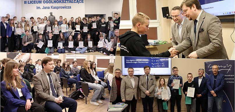 Jubileuszowa matematyczna batalia w Kutnie. Wyłoniono młodych mistrzów nauk