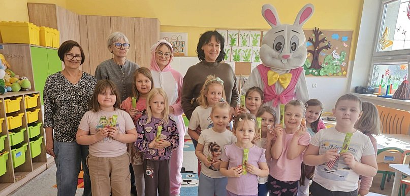 Wyjątkowy gość w Dąbrowicach. Świąteczna atrakcja dla dzieci