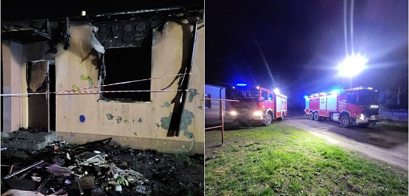 Groźny pożar w Łęczycy. Ewakuowano aż 15 osób