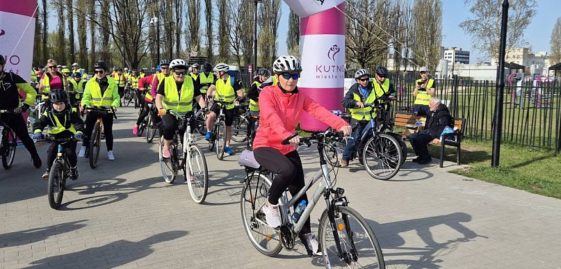 Rowerzyści opanowali Kutno. Udana trzecia edycja rajdu