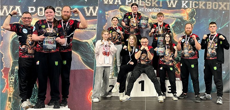 Sukces kutnowskich kickbokserów w Będzinie. Julia Kopczyńska Mistrzynią Polski