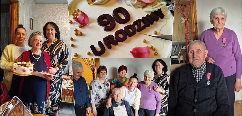 Wyjątkowe jubileusze w Dąbrowicach. Diamentowe Gody i 90. urodziny mieszkańców