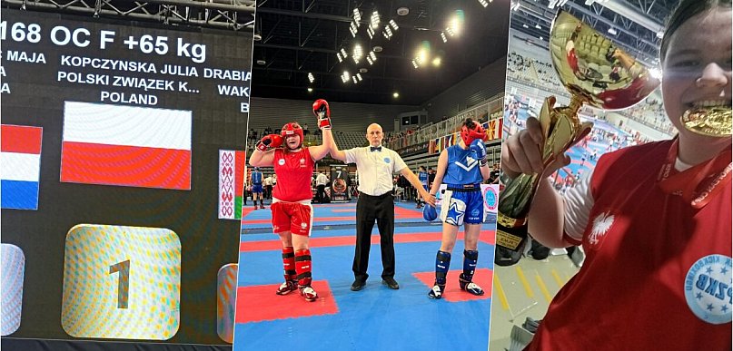 Julia Kopczyńska z Pucharem Europy! Wielki sukces kutnowskiego kickboxingu