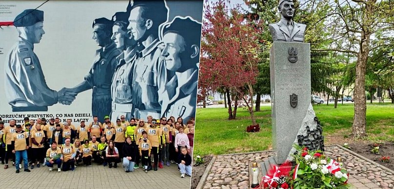 Rajd Szlakiem gen. Andersa połączył sport, historię i lokalną wspólnotę