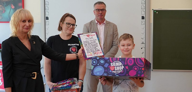 Chłopiec z Kutna bohaterem. Uratował życie bliskiej osobie