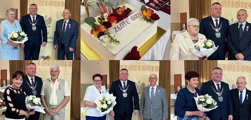 Pół wieku razem. Jubileusz Złotych Godów w Gminie Krzyżanów