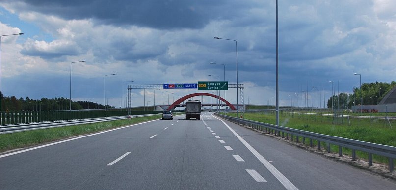 Kierowcy muszą zwolnić. Prace na autostradzie A1