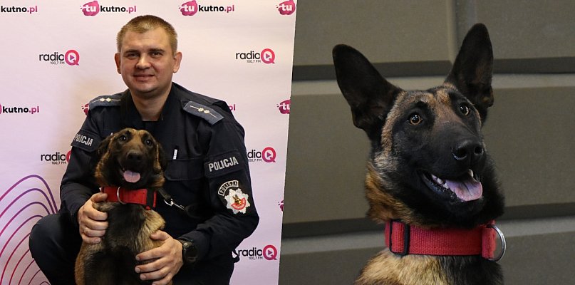 Nowa funkcjonariuszka na czterech łapach