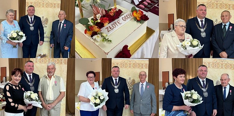 Pół wieku razem. Jubileusz Złotych Godów w Gminie Krzyżanów