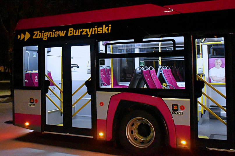 Zbigniew Burzyński ma swój autobus