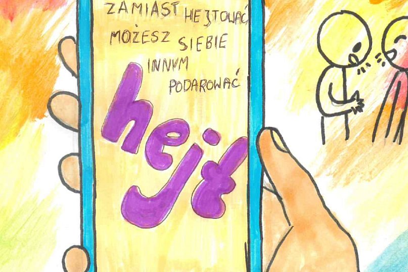 Prace konkursowe - „Empatia maluje świat na kolorowo”