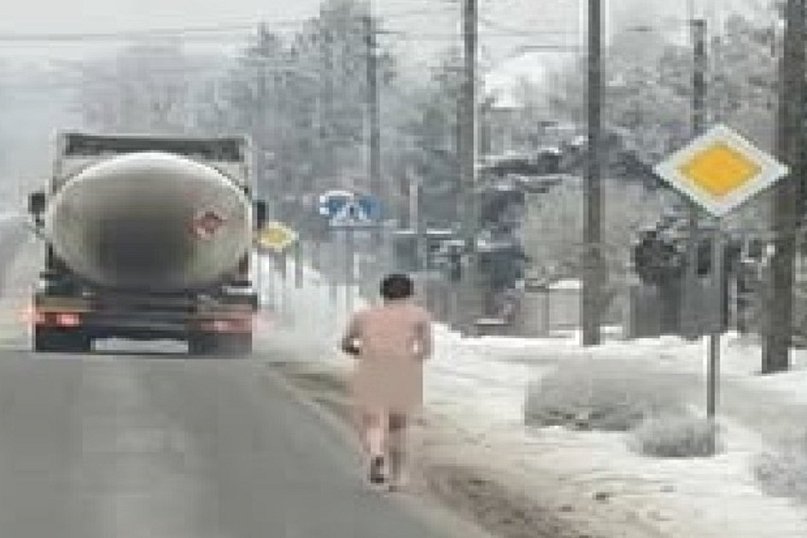 Nago w centrum Gostynina, przechodnie nie wierzyli