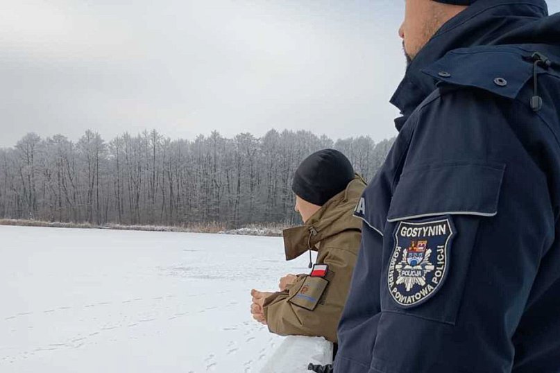Uczniowie z Gostynina wybrali się na policyjny patrol