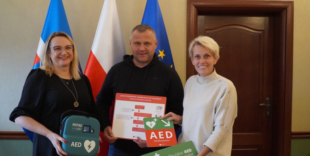 Defibrylator AED dla Urzędu Miasta Gostynina