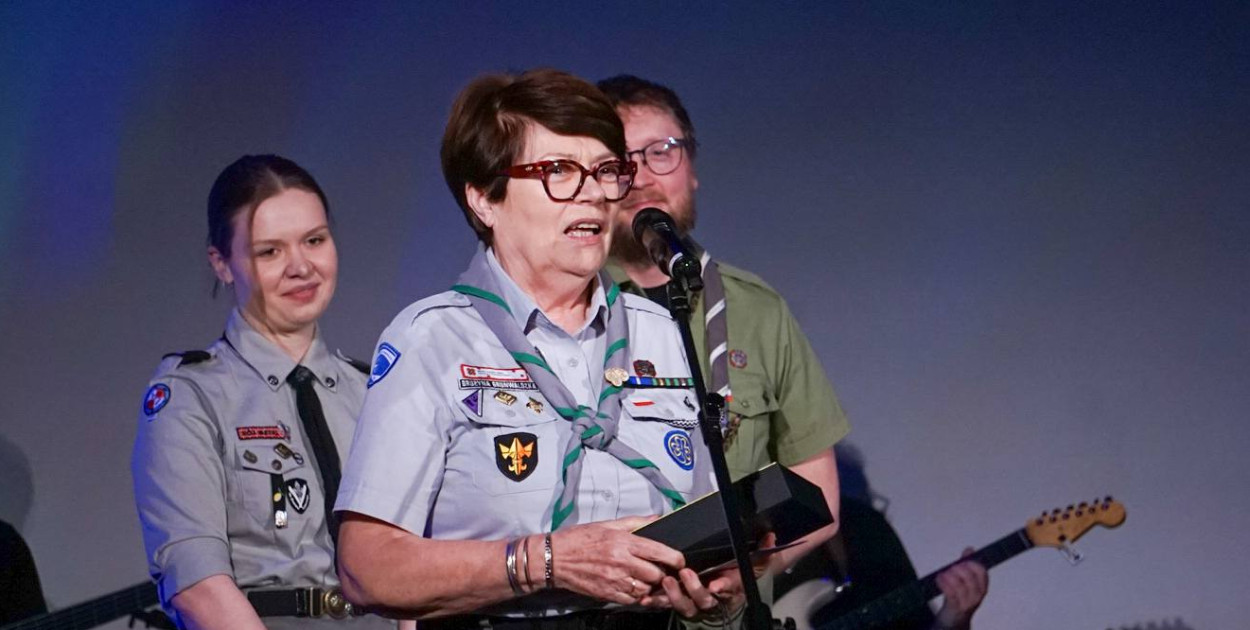 Sukces kutnowskich harcerzy: hm. Mariola Baranowska z nagrodą KAMYKI 2026!