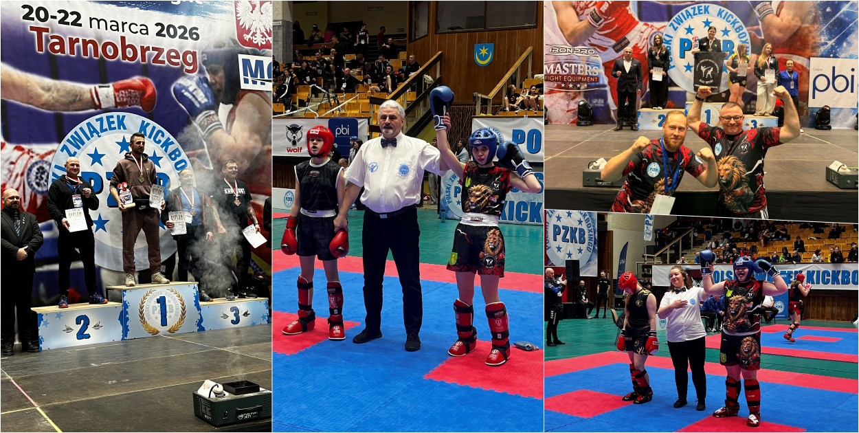 Deszcz medali dla kutnowskich kickbokserów. Julia Kopczyńska obroniła tytuł!