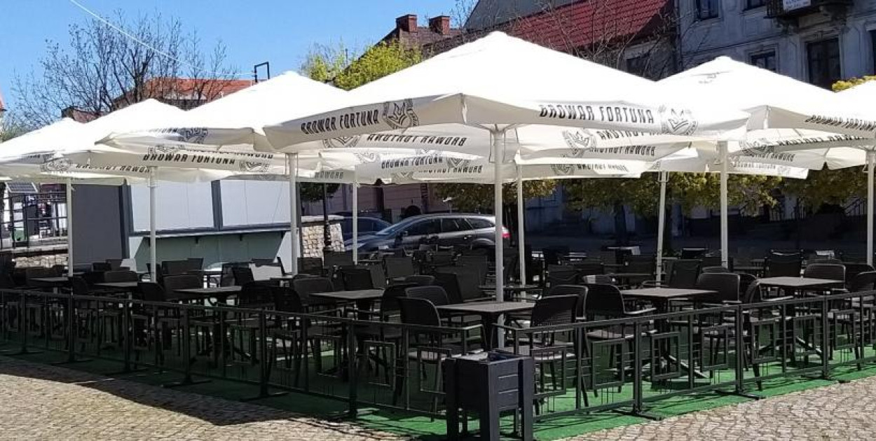 Kutno rozdysponuje miejsca na ogródki. Decyduje kolejność i losowanie