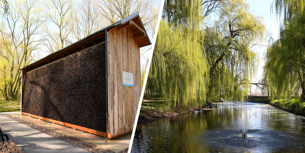 Łęczyca zaprasza na spacer: tężnie i gejzery już działają