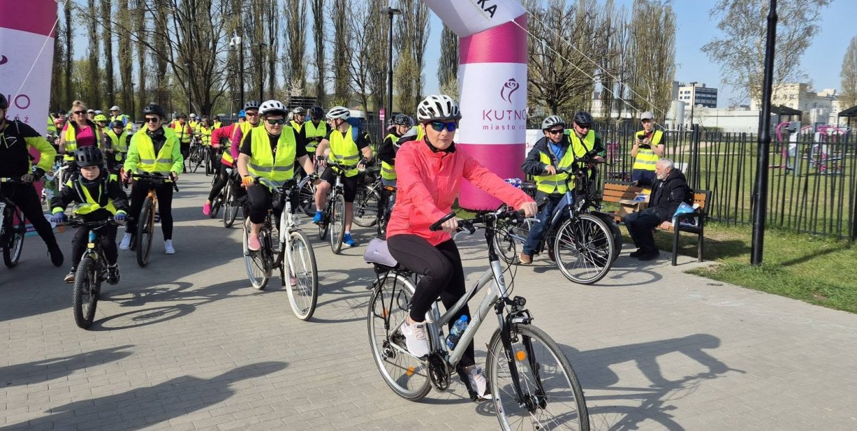 Rowerzyści opanowali Kutno. Udana trzecia edycja rajdu