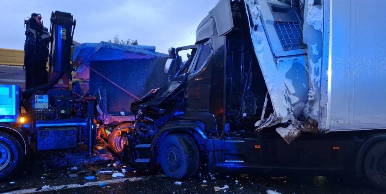 Tragiczny wypadek na A2. Jedna osoba nie żyje, są ranni